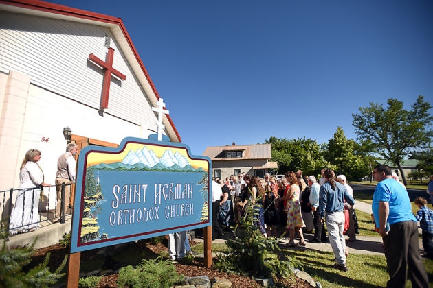 Images from the blessing of the temple and the ordination of the Rev. Daniel Kirk at Saint Herman Orthodox Church in Kalispell on Sunday, July 19. For more information on the church visit: www.sainthermanoc.org (Brenda Ahearn/Daily Inter Lake)